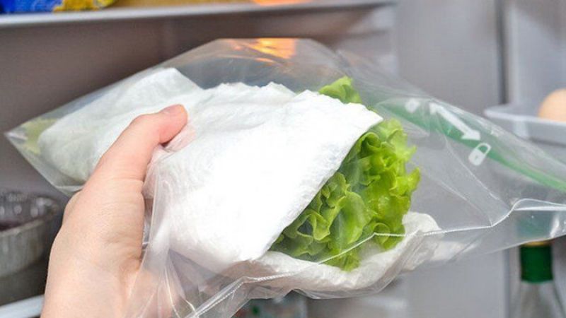 Những lưu ý khi bảo quản rau