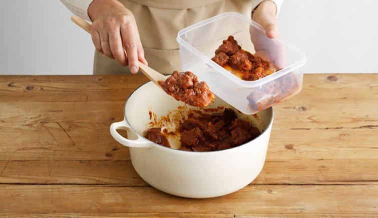 Bọc kín thức ăn, đóng gói cẩn thận