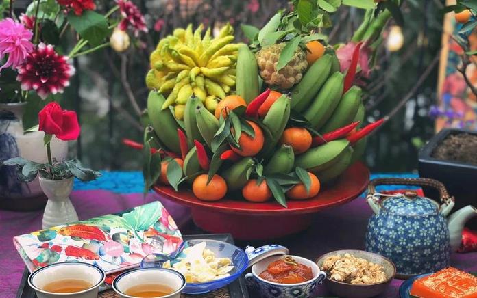 Chọn trái cây tươi, mới hái để bày mâm ngũ quả