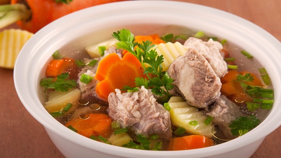 Canh thịt heo cà rốt bổ dưỡng