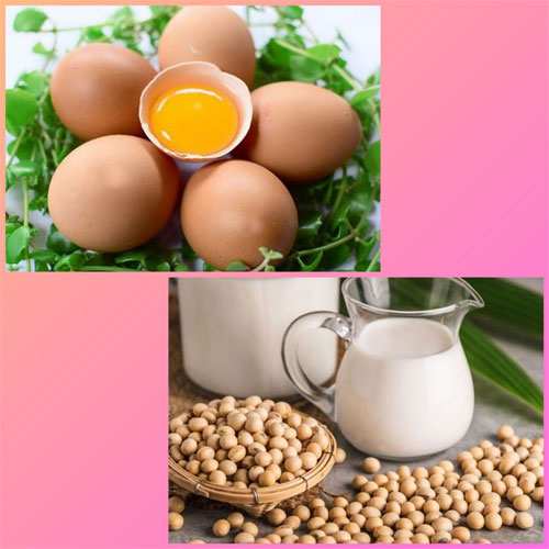 Nhóm thực phẩm kỵ nhau số 2 - Sữa đậu nành và trứng gà