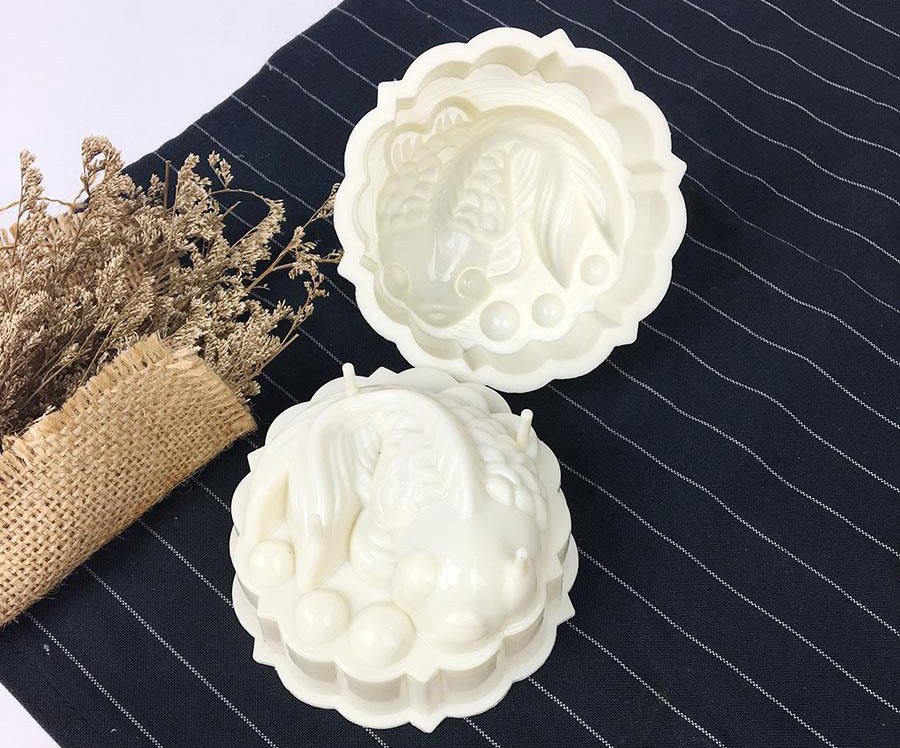 Khuôn làm bánh trung thu rau câu bằng nhựa