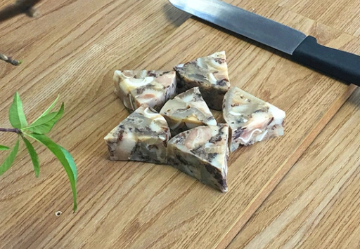 Cách thái giò xào (giò thủ) đẹp