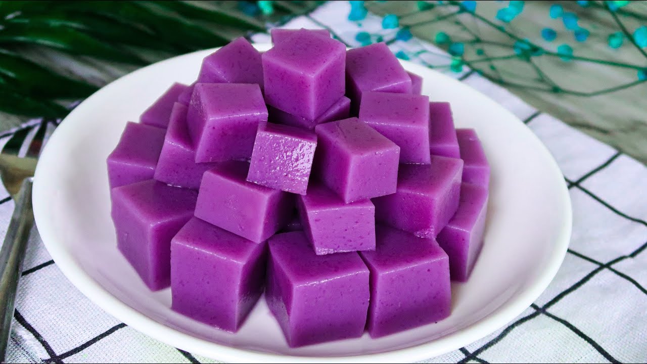 Trà sữa lạ miệng với thạch khoai môn hoặc khoai lang tím