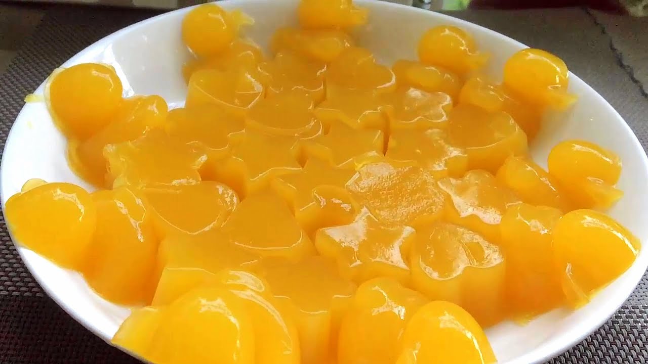 Vị ngọt thanh của thạch xoài sẽ làm cốc trà sữa ngon hơn