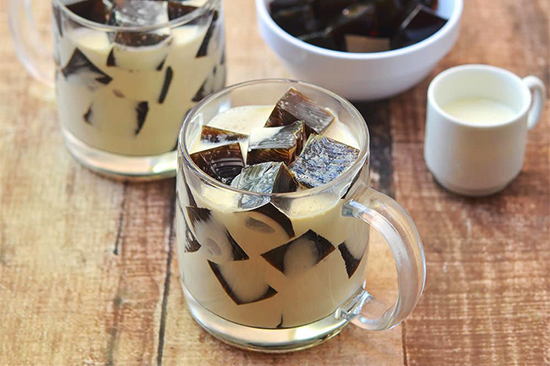 Thạch trà sữa vị cà phê hấp dẫn