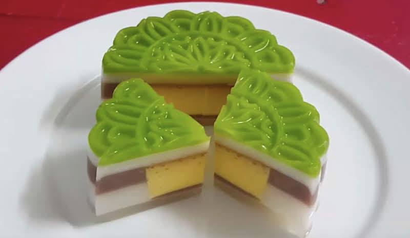 Bánh trung thu rau câu flan từ bột rau câu Vũ Minh Soviagar