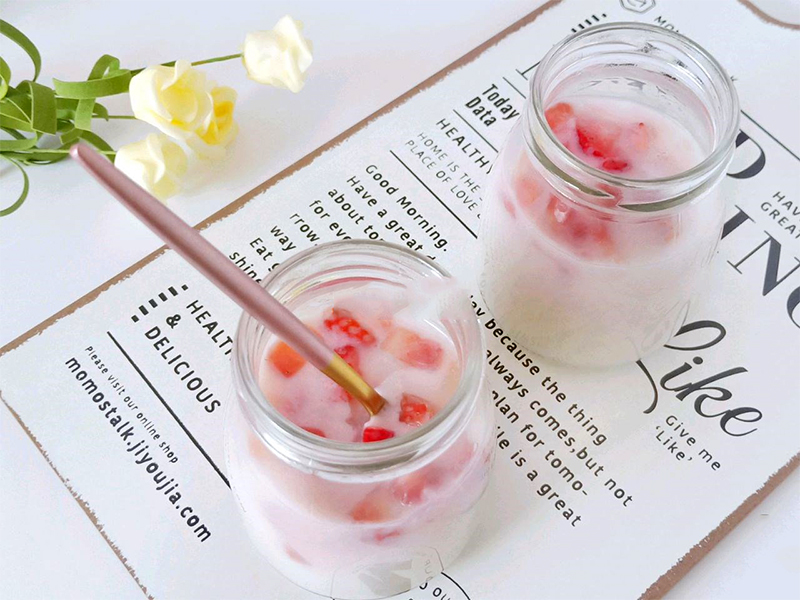 Pudding rau câu sữa dừa