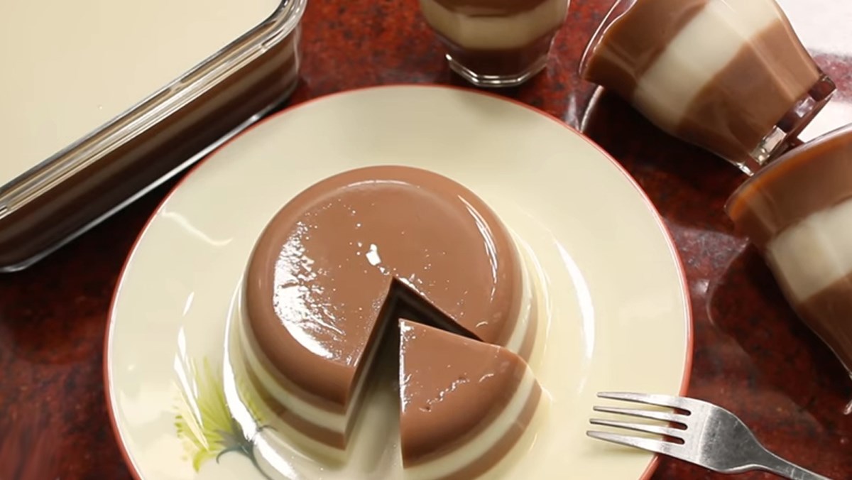 Thạch rau câu sữa milo với hương vị không thể chối từ