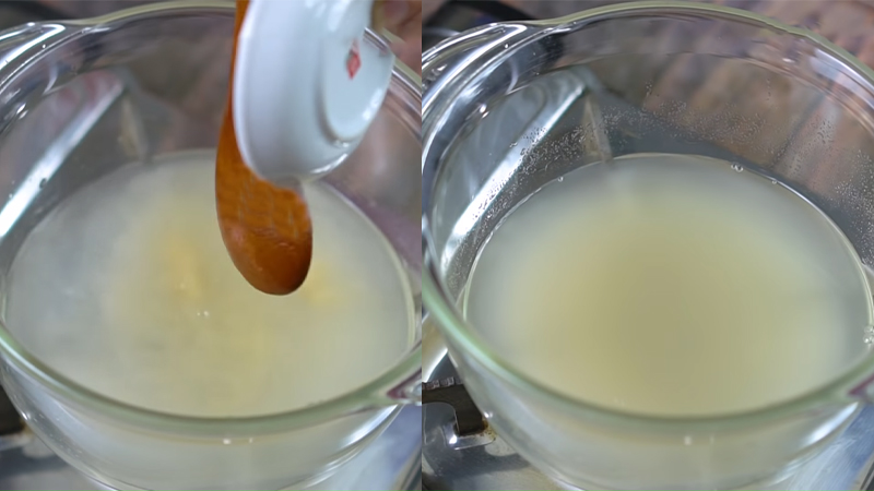 Bước pha và nấu bột rau câu Vũ Minh SoviAgar để làm món kẹo rau câu đá quý độc đáo