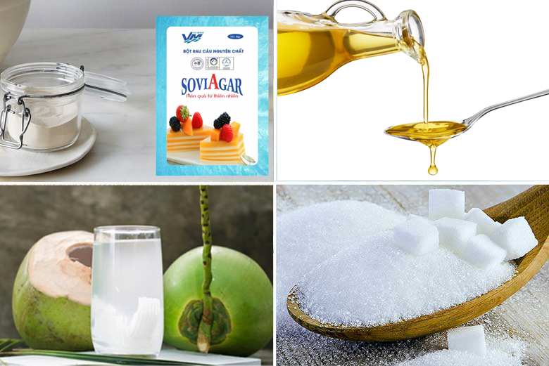 Nguyên liệu làm trân châu trắng giòn dai, thơm béo- Agar Việt Nam Vũ Minh