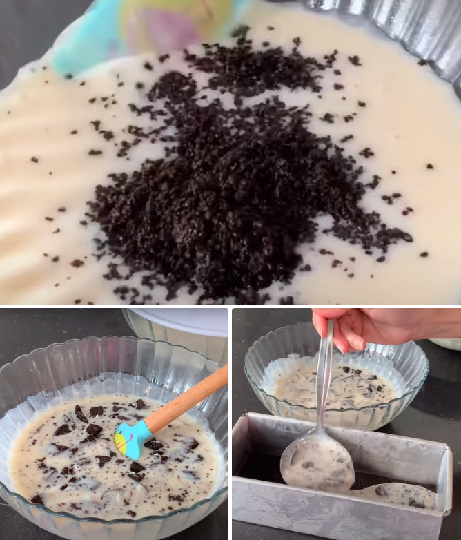 Các bước làm lớp pudding oreo sữa- Agar Việt Nam Vũ Minh