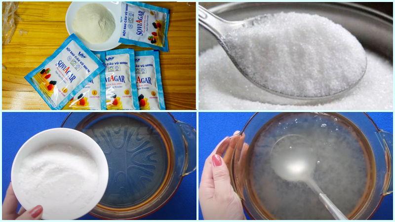 Làm thạch hoa quả healthy từ bột rau câu Vũ Minh SoviAgar