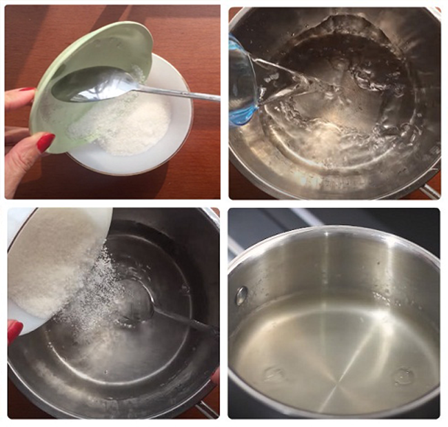 Các bước làm chè thạch rau câu giọt nước từ bột rau câu Vũ Minh SoviAgar