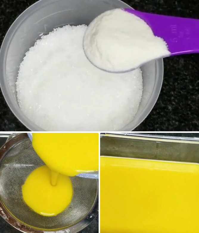 Làm lớp thạch bí đỏ