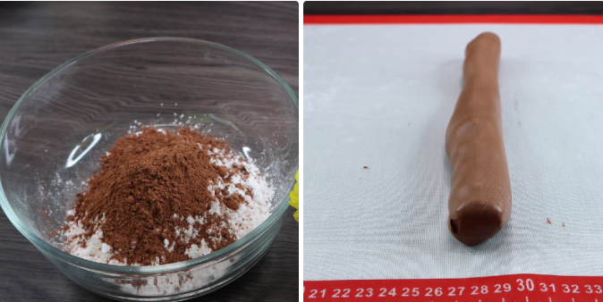 Trộn bột trân châu