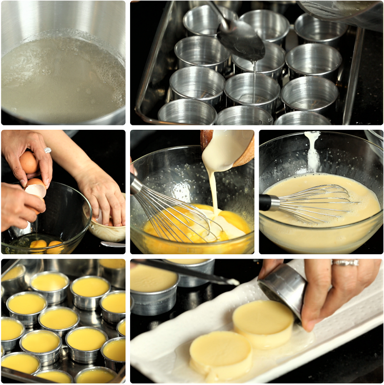 Làm bánh flan