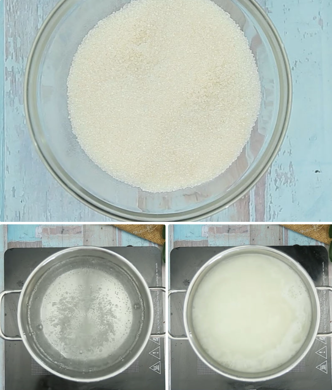 Nẫu hỗn hợp bột rau câu Vũ Minh Soviagar