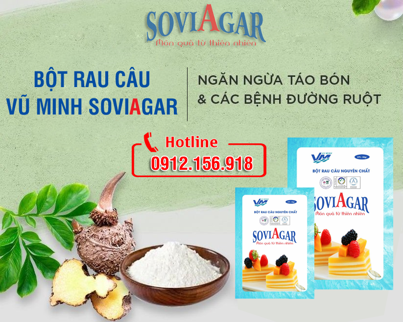 Khám phá ngay những lợi ích tuyệt vời từ thạch rau câu- Agar Việt Nam Vũ Minh