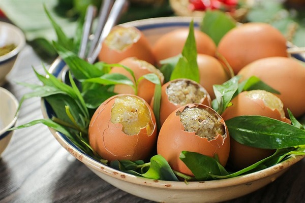 Món trứng gà nướng thơm ngon, giòn dai hơn với bột rau câu