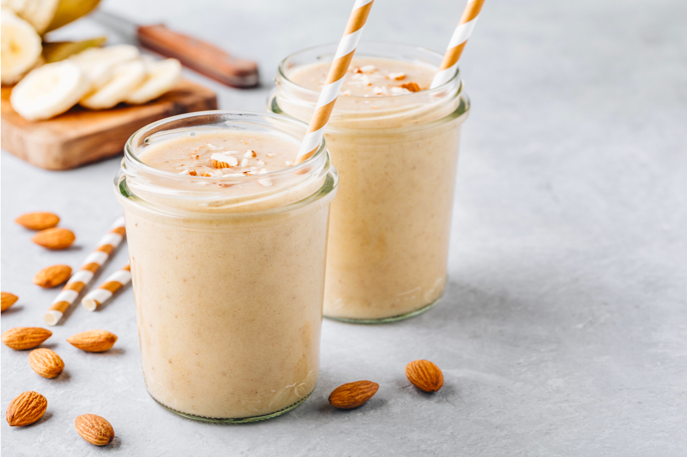 Protein shake là bữa sáng tiện lợi giúp bạn no lâu