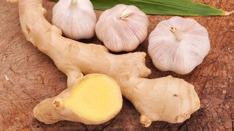 Gừng, tỏi ngăn ngừa sự tấn công của độc tố