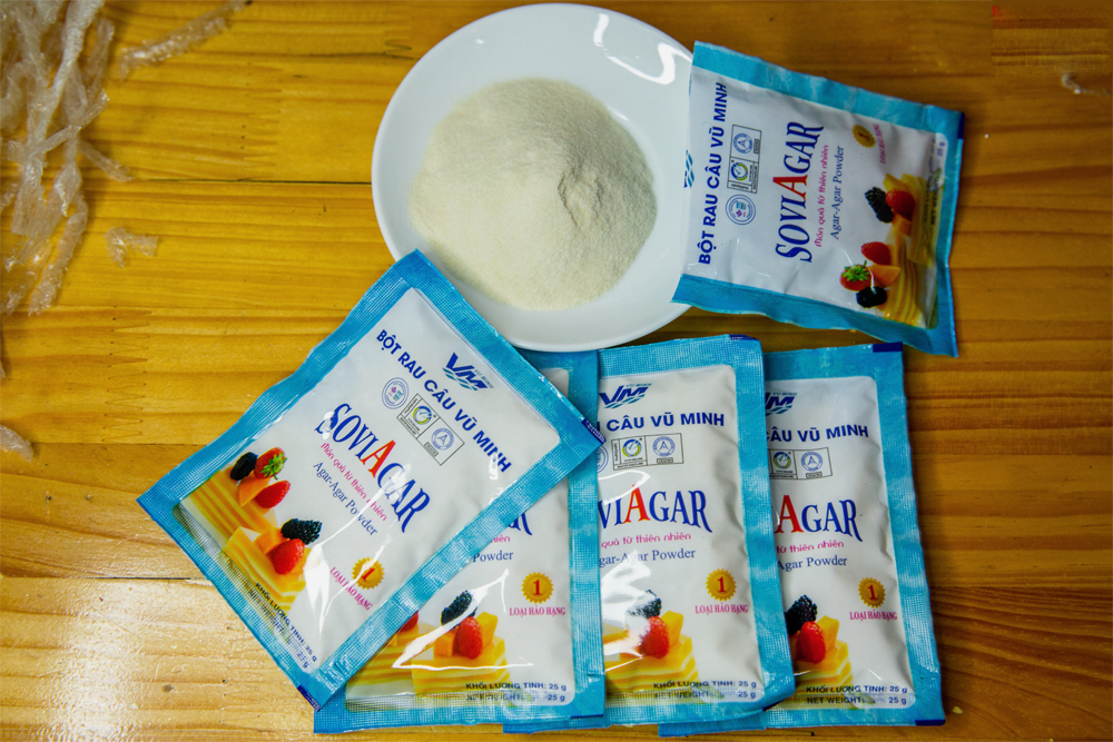 Bột rau câu Vũ Minh Soviagar nguyên chất