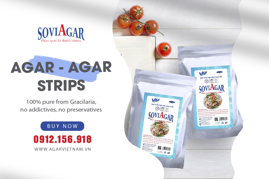 Mua bột rau câu, rau câu sợi Vũ Minh SoviAgar, đặc sản Hải Phòng, uy tín nhất hiện nay