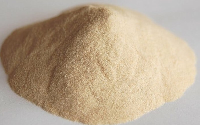 Bột rau câu giòn được sử dụng phổ biến trong các món tráng miệng