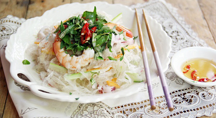 Rau câu sợi hải sản giòn giòn, thơm thơm hấp dẫn