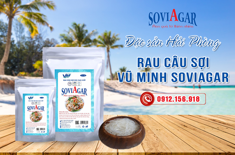 Sản phẩm rau câu sợi Vũ Minh SoviAgar được yêu thích hiện nay