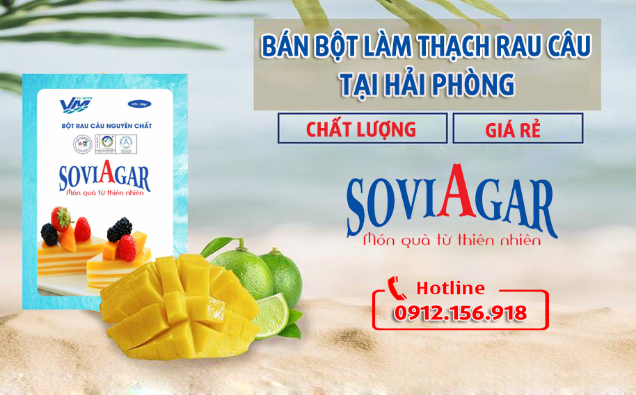 Bán bột làm thạch rau câu tại Hải Phòng, giá tốt, chất lượng
