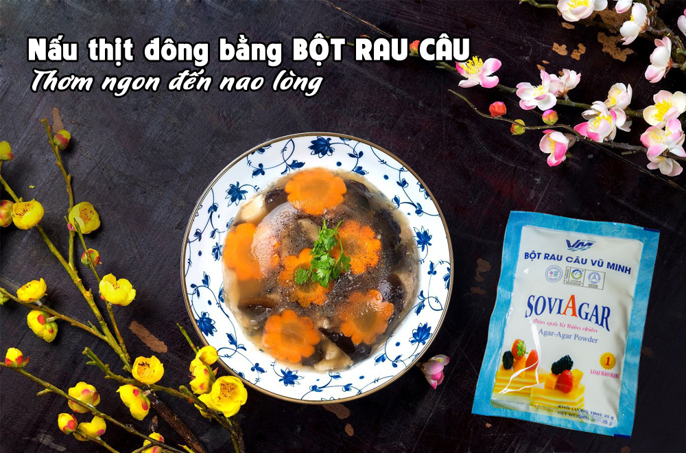 Làm thịt nấu đông theo cách này, thơm ngon đến nao lòng