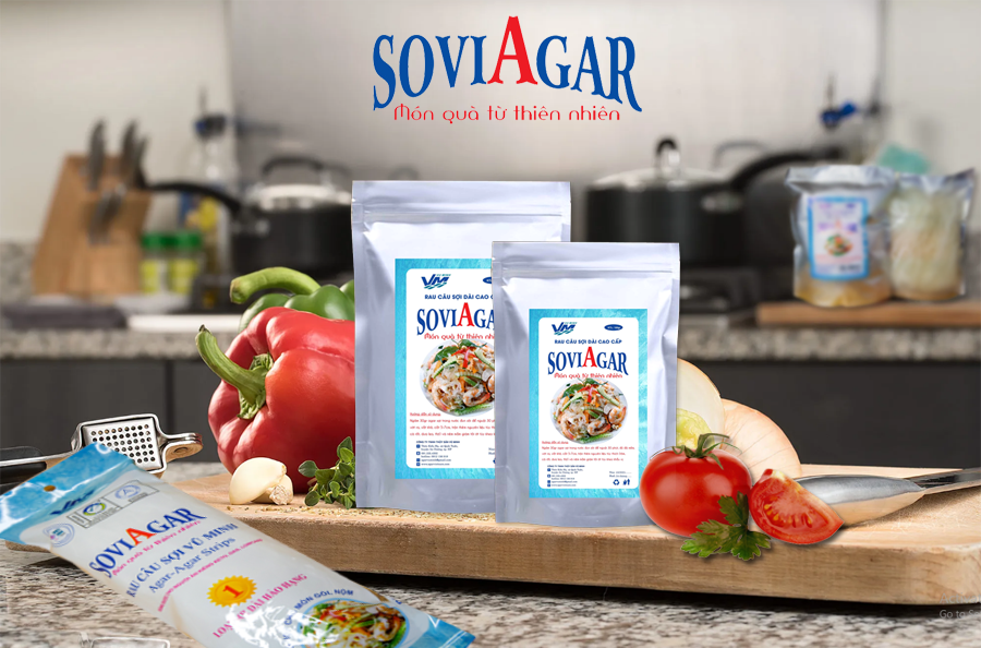 Rau câu sợi dài nguyên chất- Đặc sản Hải Phòng chỉ có tại Vũ Minh SoviAgar