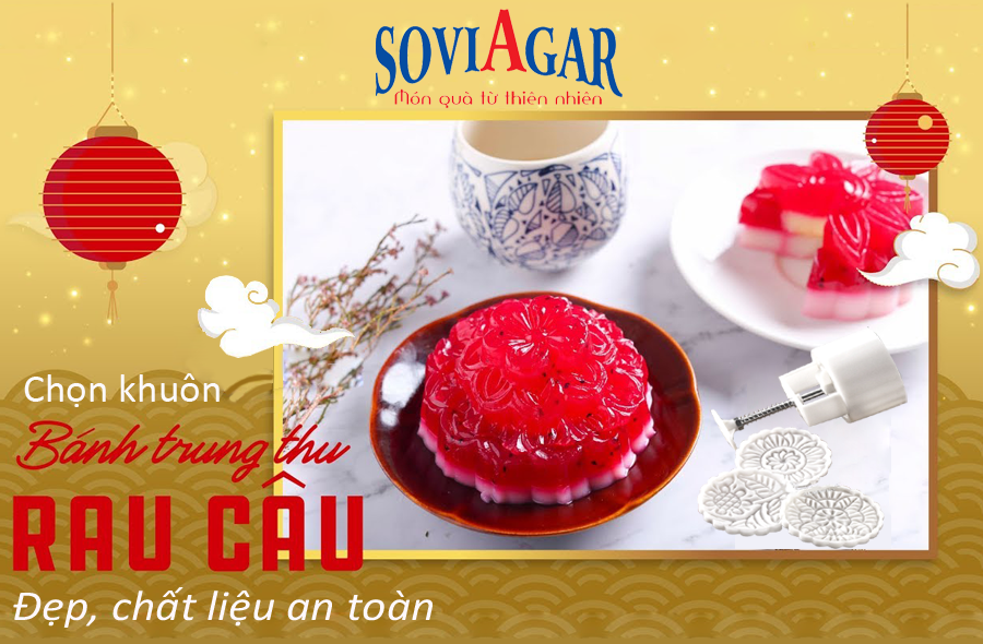 Cách chọn mua khuôn bánh trung thu rau câu đẹp, chất liệu an toàn