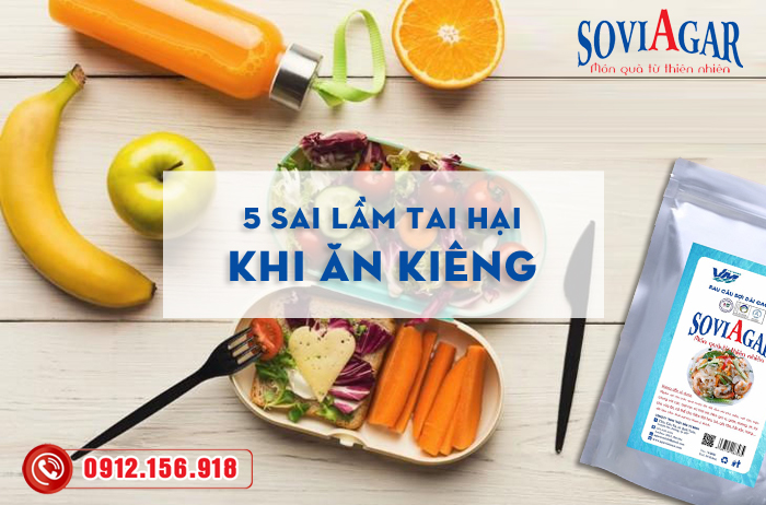 5 Sai lầm tai hại khi ăn kiêng khiến bạn không giảm được cân