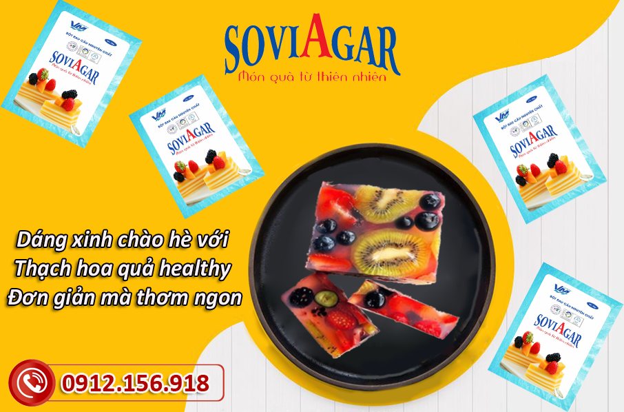 Dáng xinh chào hè với món thạch hoa quả healthy cực đơn giản mà thơm ngon