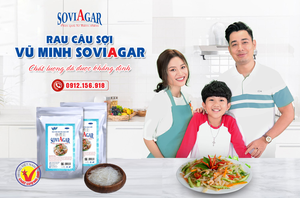Rau câu sợi Vũ Minh Soviagrar - Chất lượng đã được khẳng định