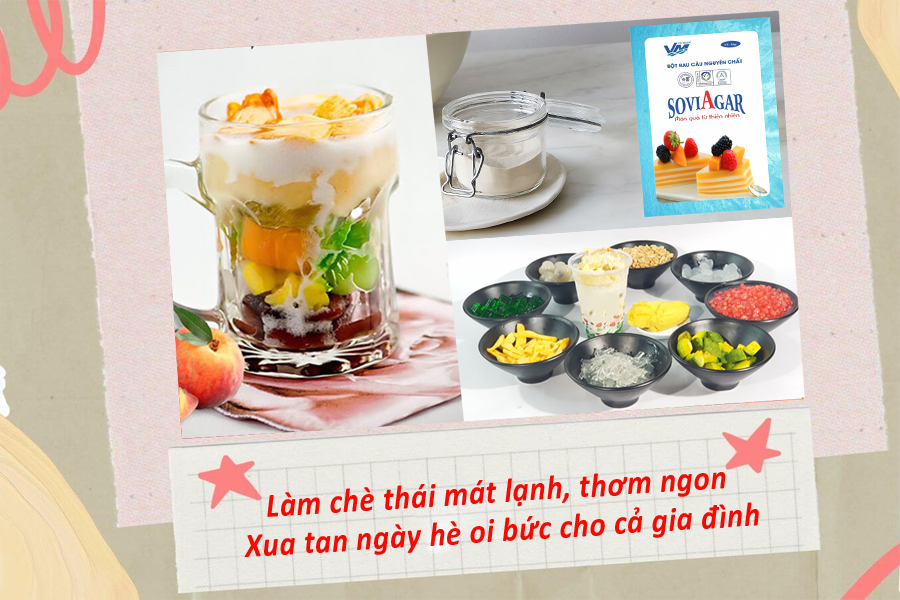 Làm chè thái mát lạnh, thơm ngon xua tan ngày hè oi bức cho cả gia đình
