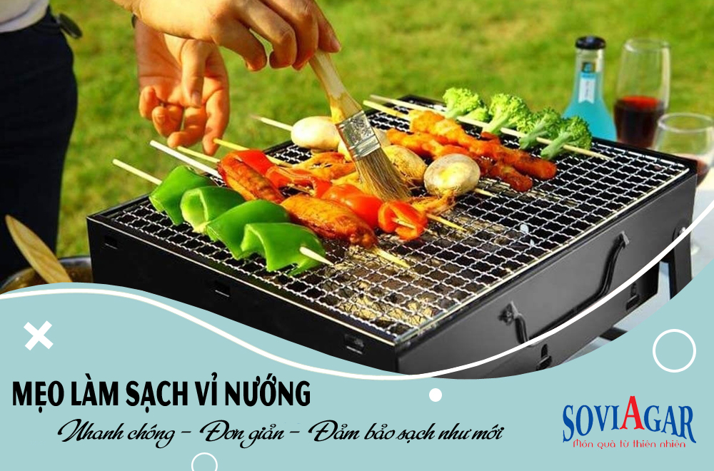 Mẹo làm sạch vỉ nướng nhanh chóng, đơn giản, đảm bảo sạch như mới