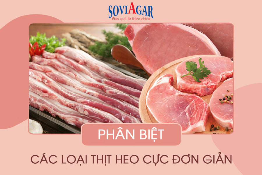 Bí quyết phân biệt các loại thịt heo cực đơn giản cho bữa ăn trọn vị