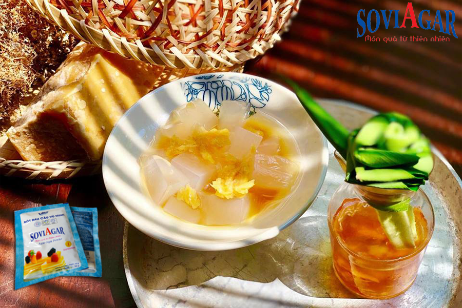 Làm xu xoa từ bột rau câu Vũ Minh SoviAgar thơm ngon, mát lạnh, tràn ngập hương vị tuổi thơ