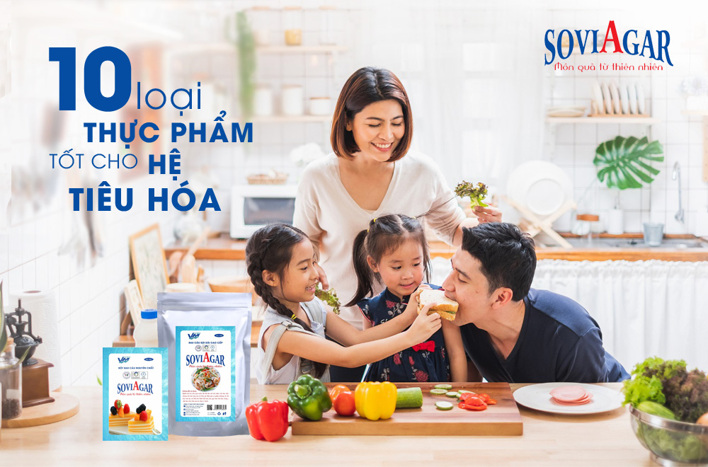 Bỏ túi ngay 10 loại thực phẩm giúp cải thiện hệ tiêu hóa