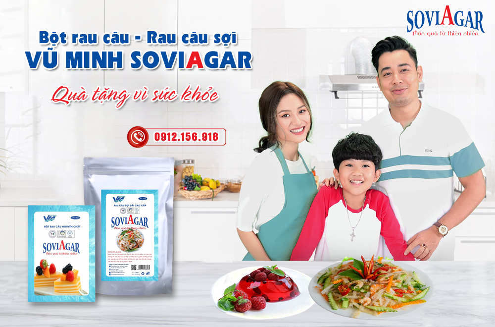 Bột rau câu, rau câu sợi - Quà tặng vì sức khỏe 