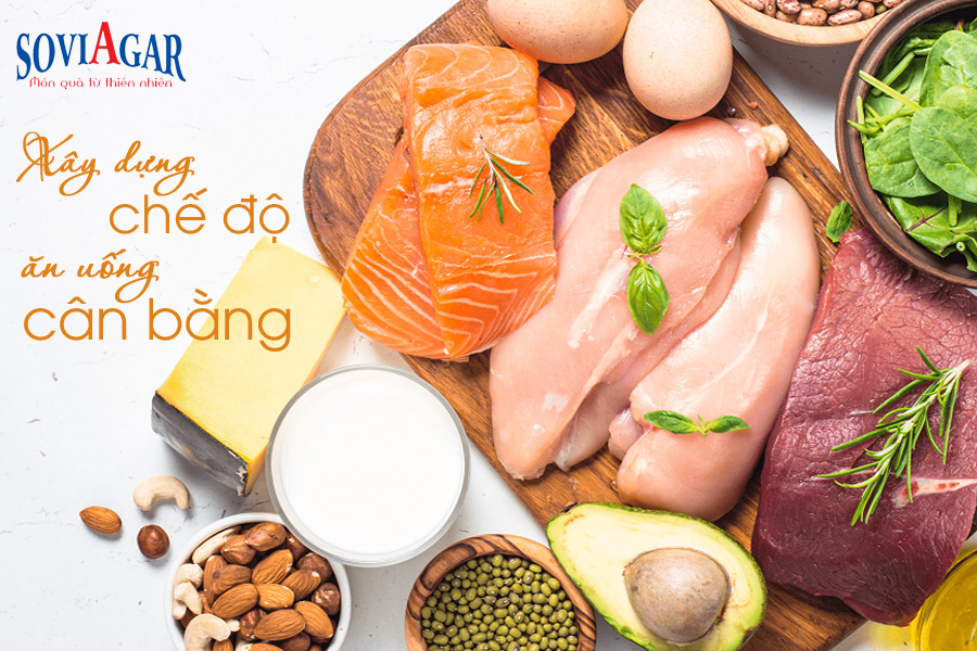 Nguyên tắc vàng xây dựng chế độ ăn uống cân bằng