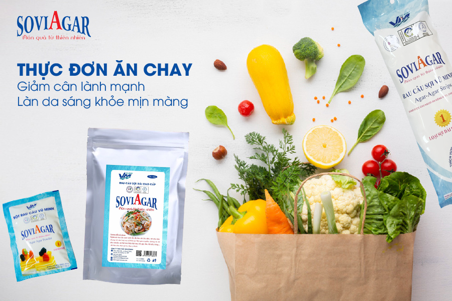 Gợi ý thực đơn ăn chay giảm cân lành mạnh, làn da sáng khỏe mịn màng