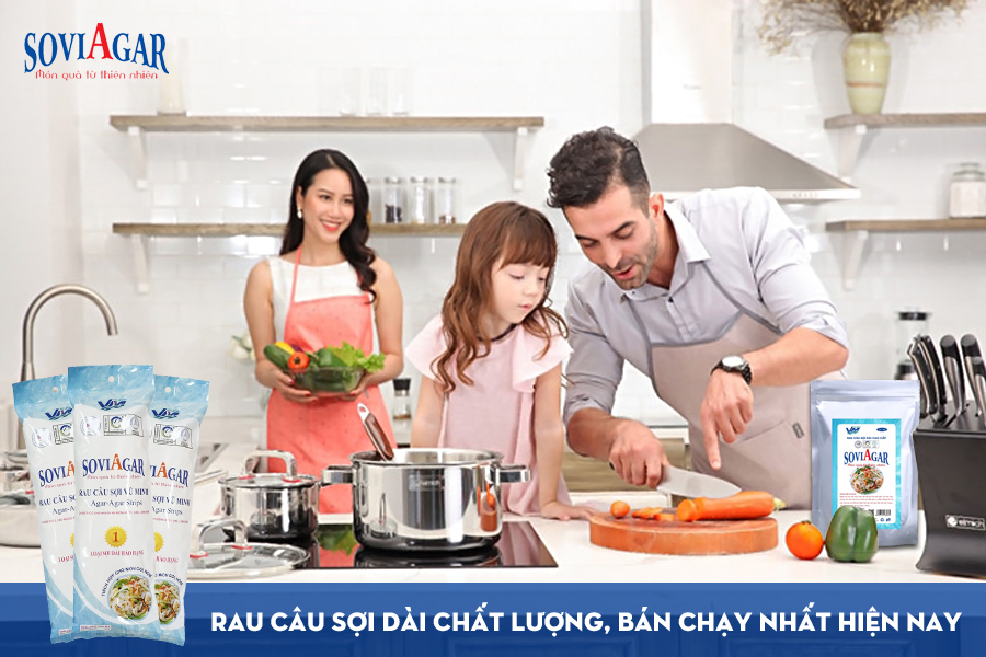 Vũ Minh Soviagar - Rau câu sợi dài chất lượng, bán chạy nhất hiện nay