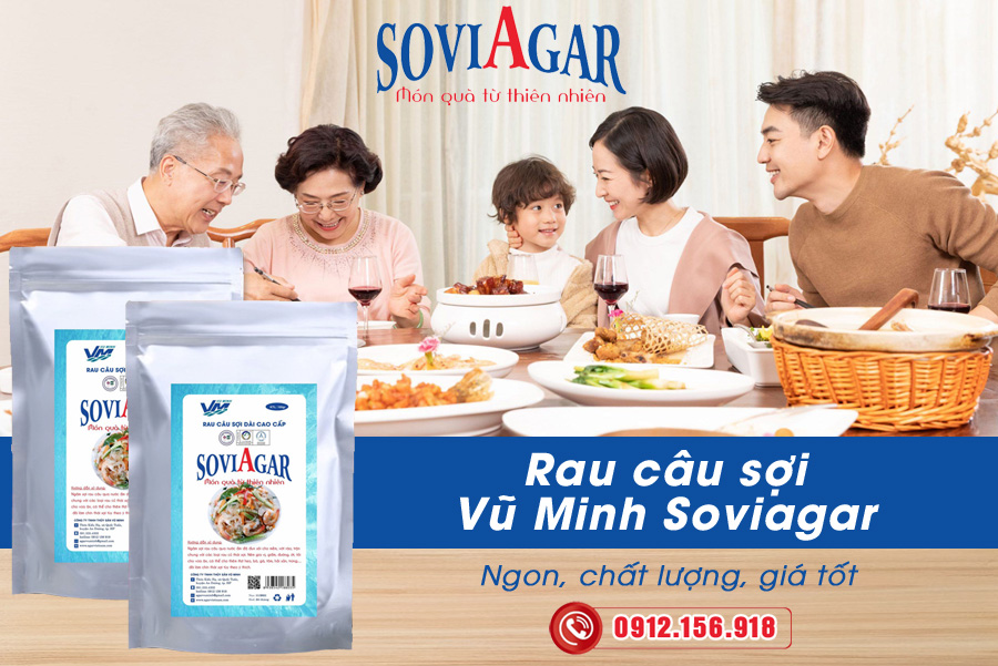 Sợi agar-agar ngon, chất lượng, giá tốt | Vũ Minh Soviagar