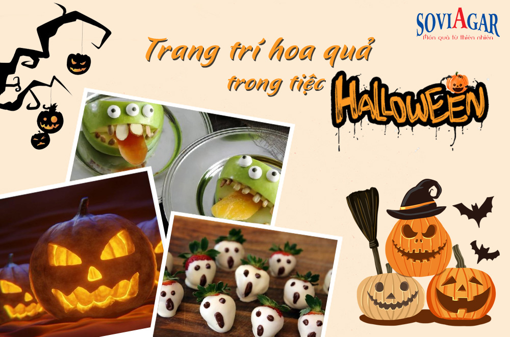 5 Cách trang trí hoa quả ấn tượng nhất trong tiệc Halloween 