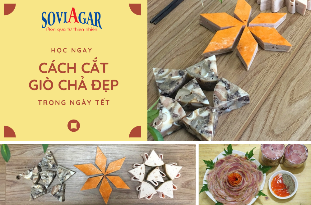 Học ngay 5 cách cắt giò chả đẹp lung linh cho ngày tết